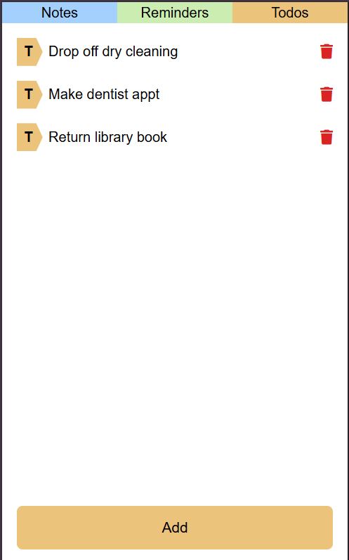 reminder app